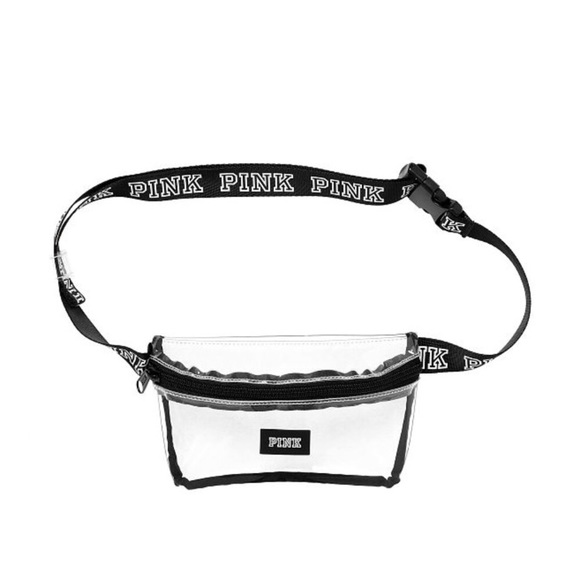 nike clear fanny pack